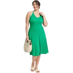 A New Day Green Midi Dress